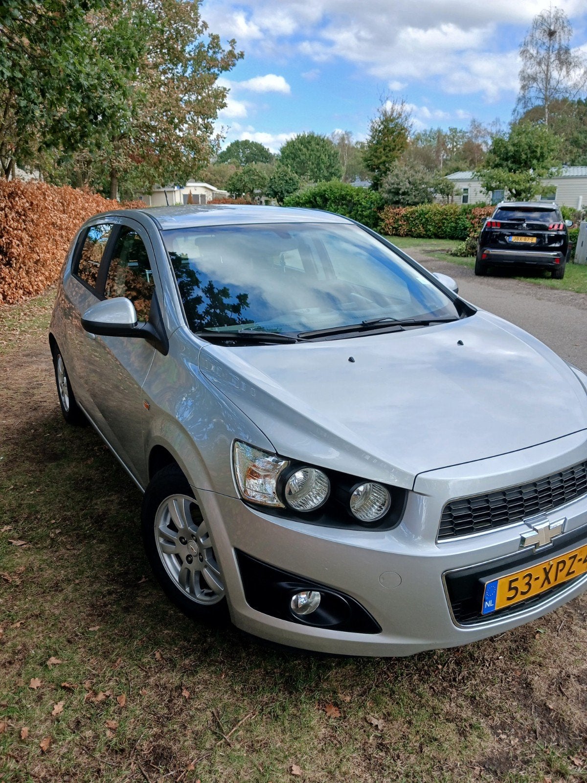 Chevrolet Aveo 1.2 5-DEURS 2012 Grijs, Auto's, Dealer onderhouden, Stof, 40 €/maand, Aveo