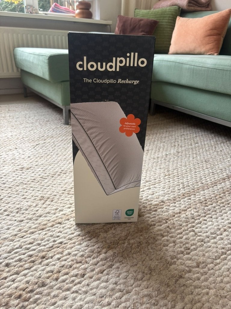 Cloudpillo Hoofdkussen, Overige merken, Wit, Hoofdkussen, Nieuw