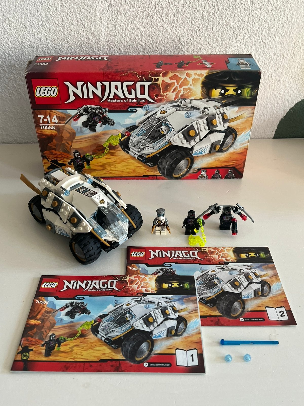 Lego Ninjago 70588 Titanium Ninja Tumbler Compleet met doos!
