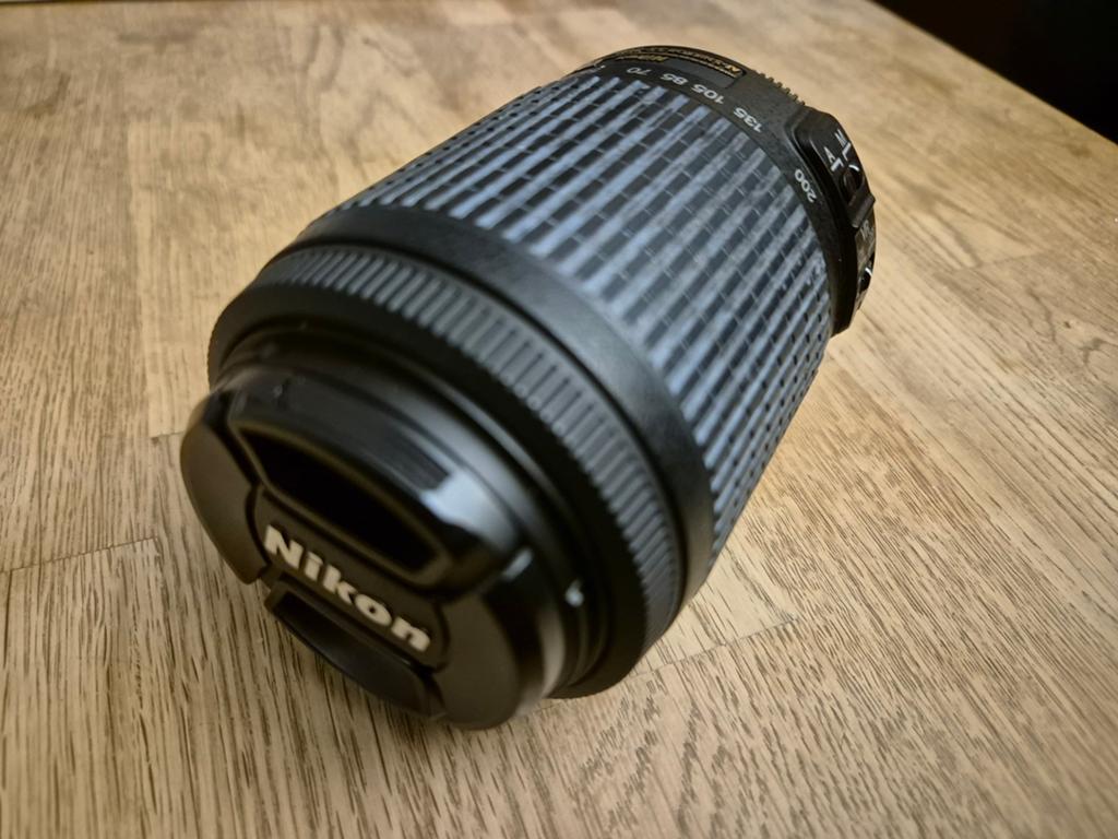 Nikon DX (NIKKOR 55-200mm) Lens, Audio, Tv en Foto, Fotografie | Lenzen en Objectieven, Ophalen of Verzenden, Gebruikt, Telelens