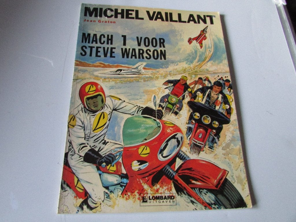 MICHEL VAILLANT: MACH 1 voor STEVE WARSON, Boeken, Jean Graton, Eén stripboek, Ophalen of Verzenden, Zo goed als nieuw