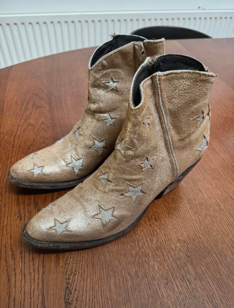Old Gringo Western Cowboylaarzen - Maat EU 39,5, Kleding | Dames, Schoenen, Gedragen, Lage of Enkellaarzen, Overige kleuren, Ophalen of Verzenden