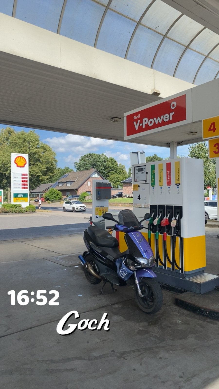 Gilera runner 70cc dd 1997 brom met wok, Ophalen, Tweetakt, Gebruikt, Maximaal 45 km/u