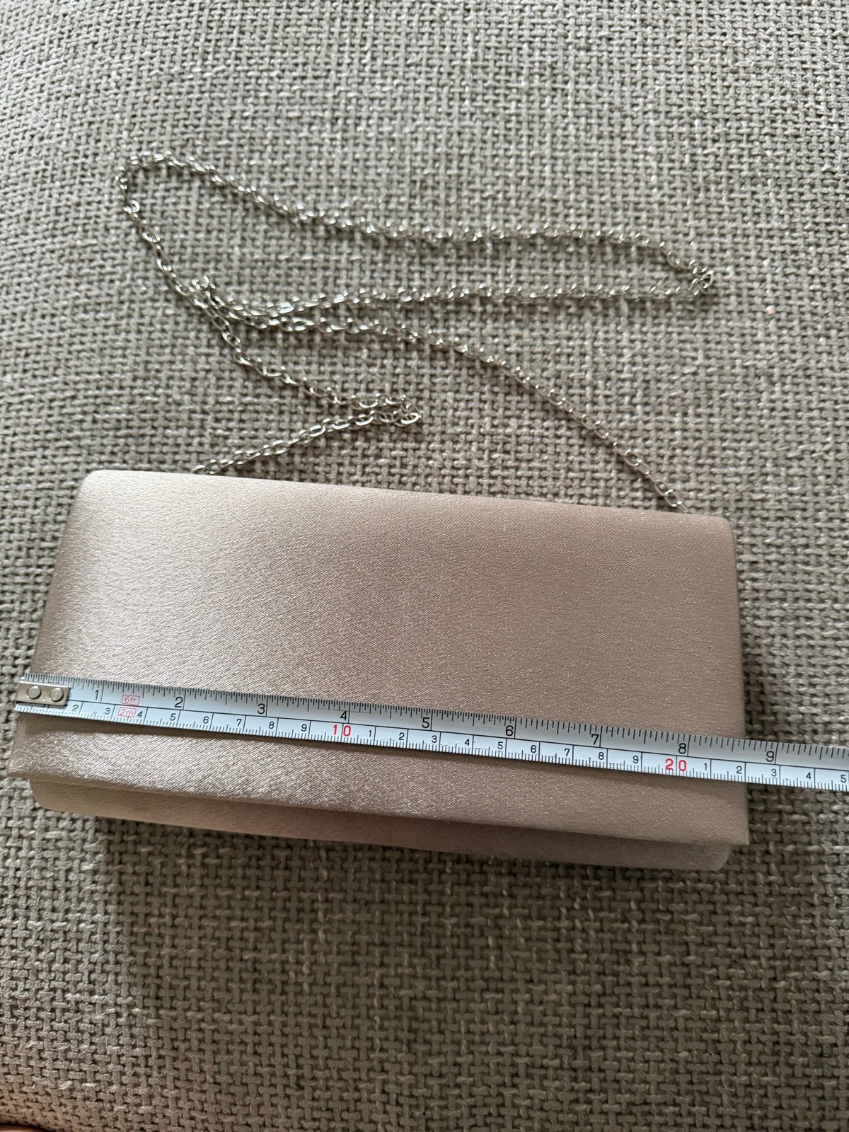 Bulaggi Avondtasje clutch Elegant Beige Schoudertasje, Ophalen of Verzenden, Zo goed als nieuw, Beige, Avondtasje