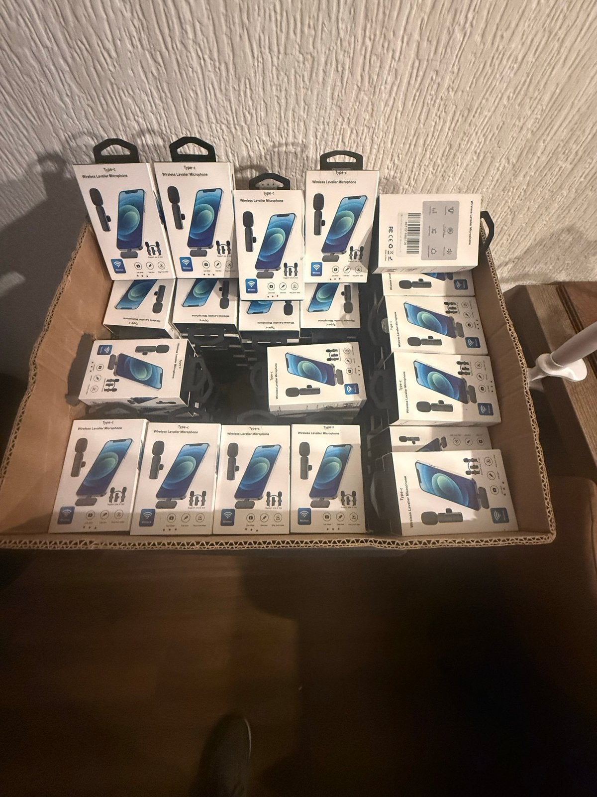 80x Draadloze Lavalier Microfoon -Type-C & iPhone Compatibel, Ophalen of Verzenden, Nieuw
