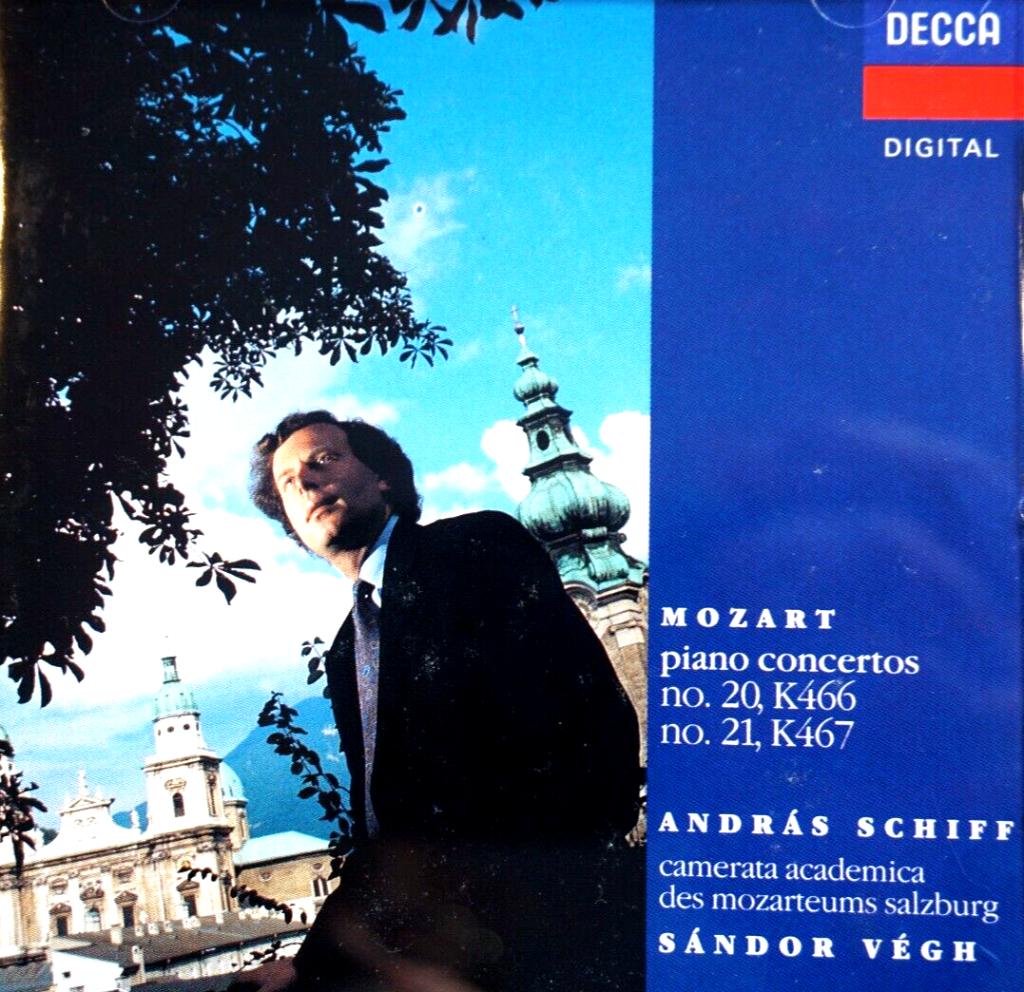 Mozart - Piano concertos 20 & 21 / Schiff / Vegh, Verzenden, Classicisme, Zo goed als nieuw, Orkest of Ballet