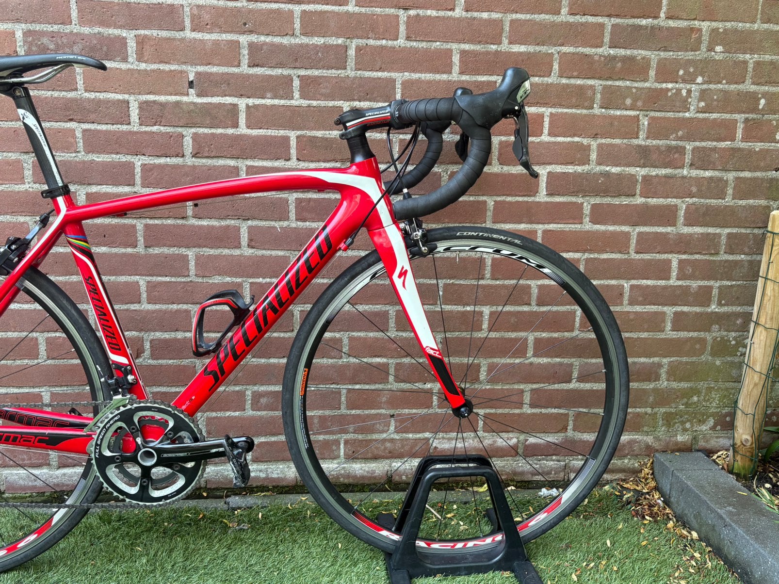 Specialized Tarmac (52) Carbon Racefiets MOET WEG !!, 28 inch, Ries-Cycles, Carbon, Velgrem