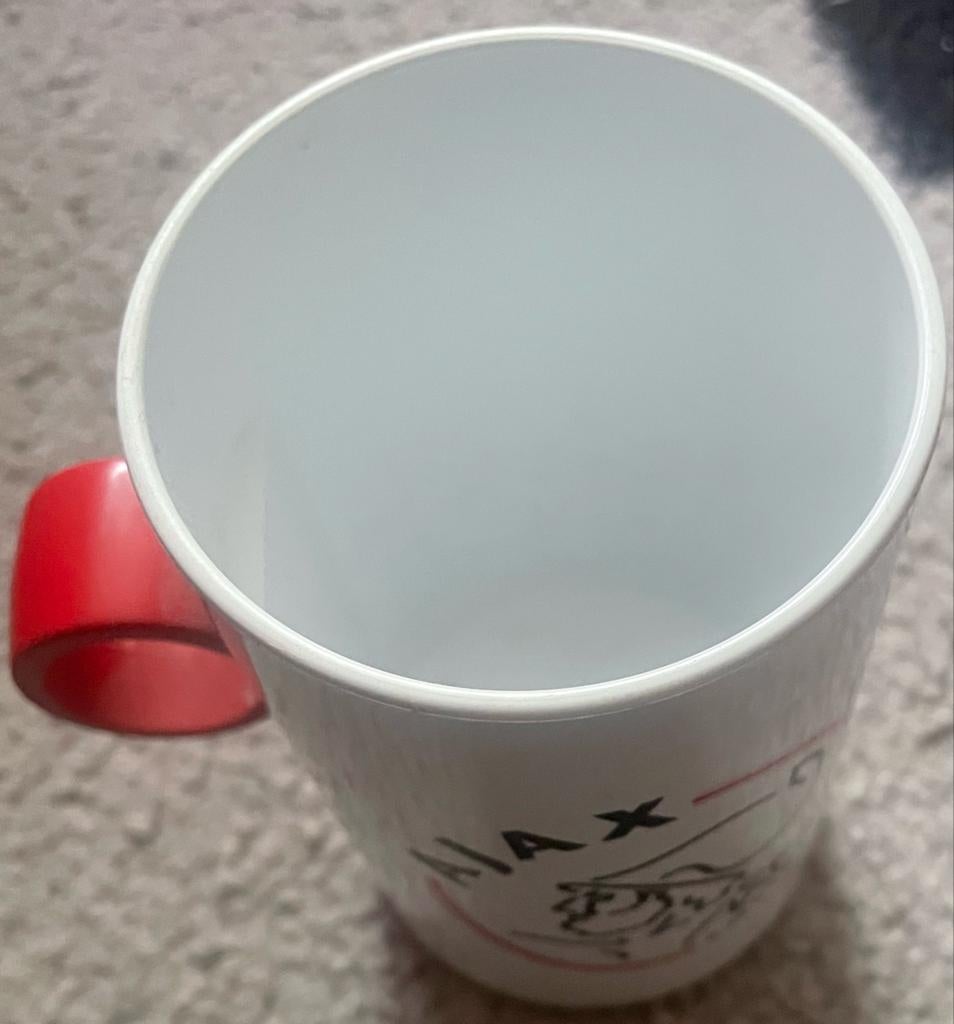 Ajax Beker - Originele Fan Mok plastic, Ophalen of Verzenden, Gebruikt, Ajax, Overige typen