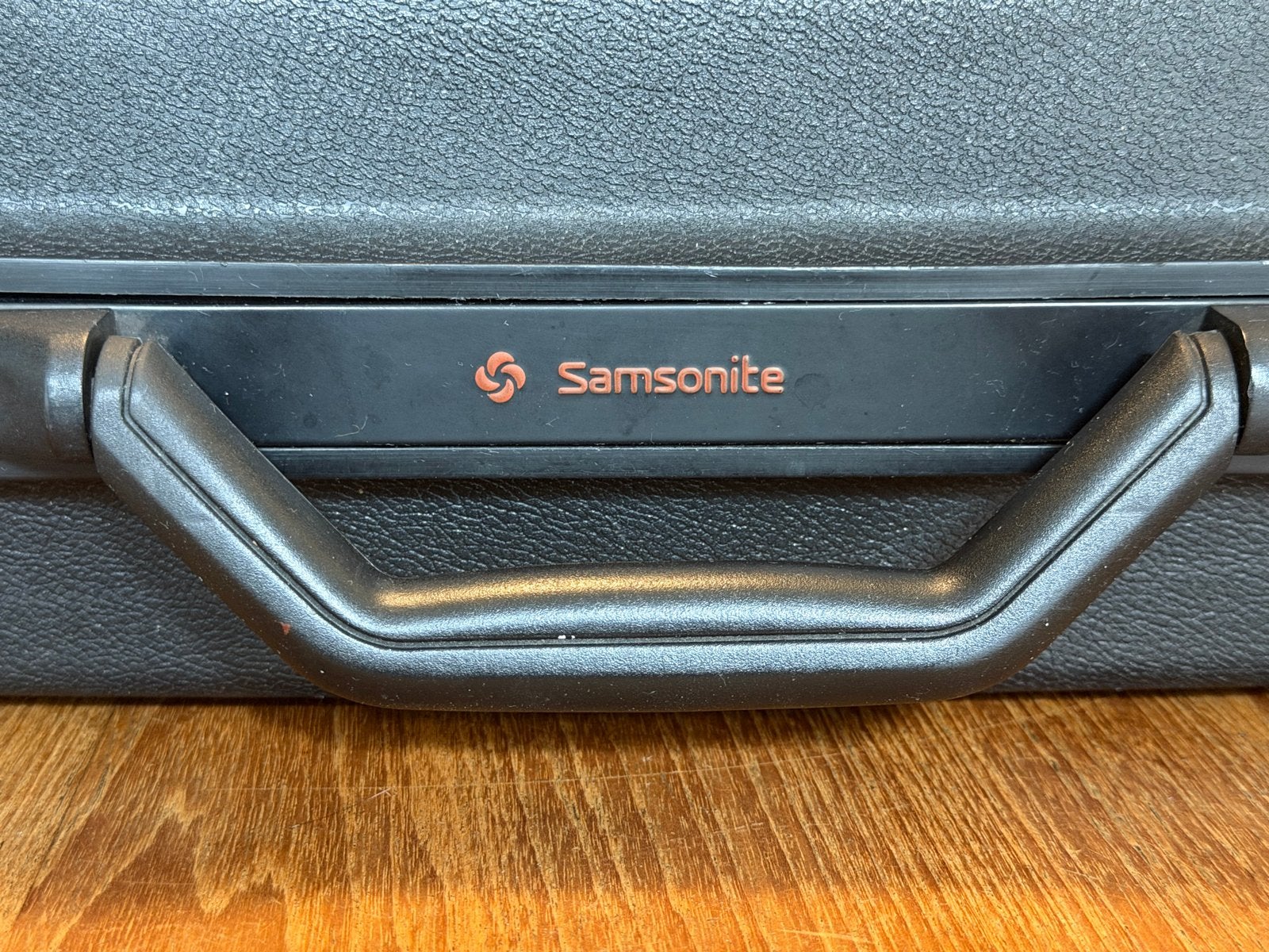 Vintage Samsonite attaché koffer, Gebruikt, Hard kunststof, 45 tot 55 cm, Slot