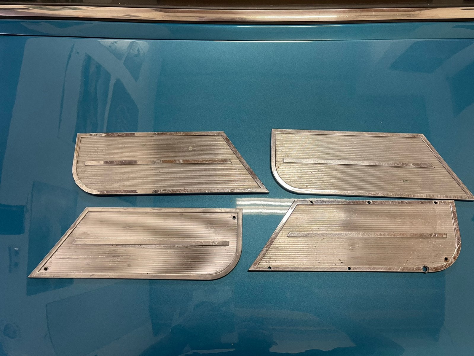 Schop plaatjes deurpaneel Peugeot 504 coupé en cabrio, Ophalen of Verzenden, Gebruikt, Peugeot