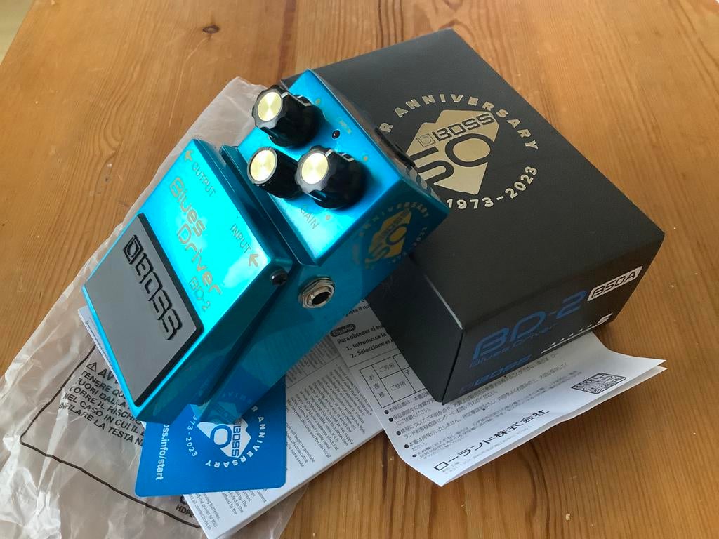 Boss blues driver limited edition, Ophalen of Verzenden, Zo goed als nieuw