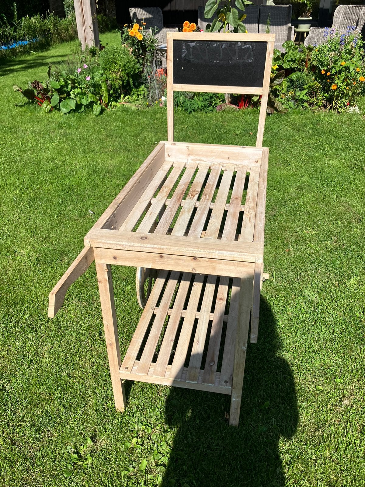 Houten mini verkoop kraam, promotie kar, Ophalen of Verzenden, Zo goed als nieuw