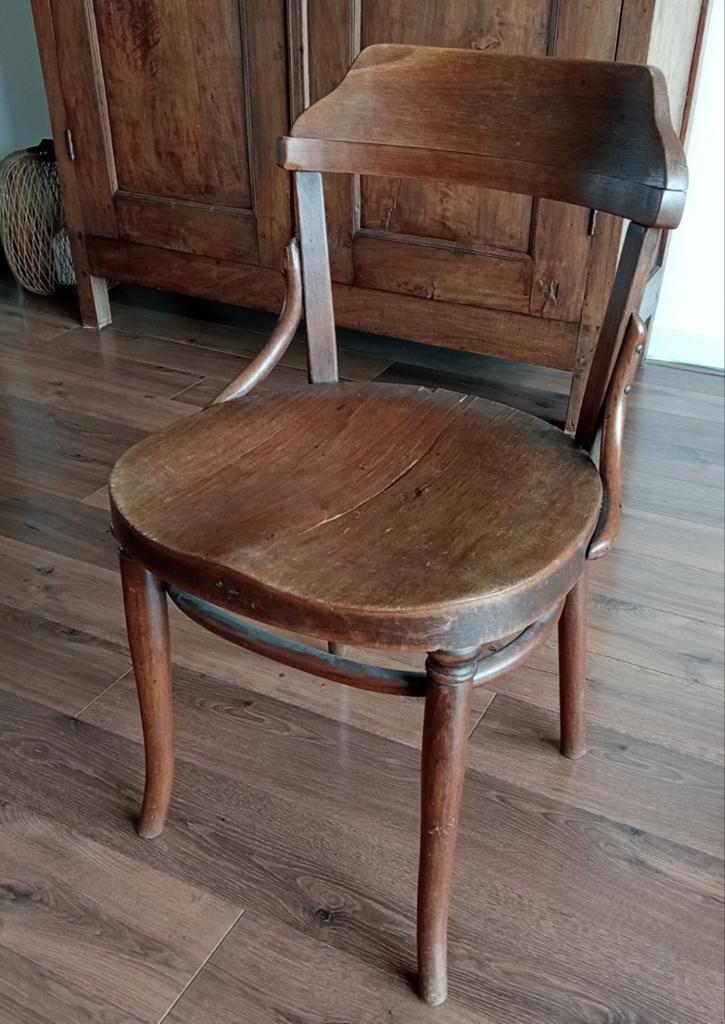 Antieke Thonet stoel - Klassiek design, Ophalen of Verzenden