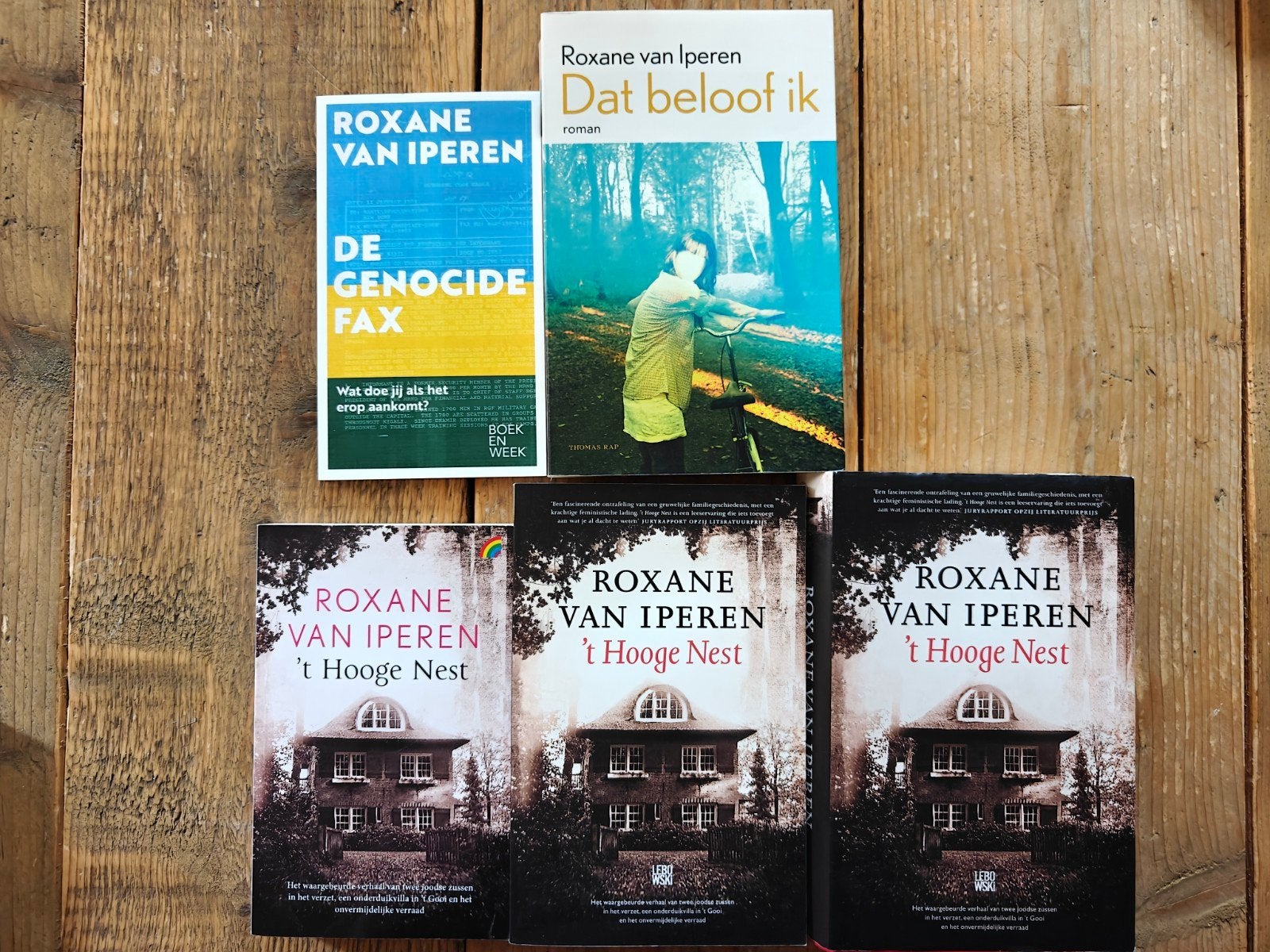 5 X Roxanne van Ieperen., Boeken, Ophalen of Verzenden, Tweede Wereldoorlog