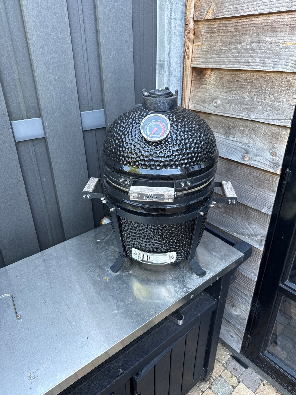 Patton Kamado Grill - Compacte Keramische BBQ, Ophalen, Gebruikt