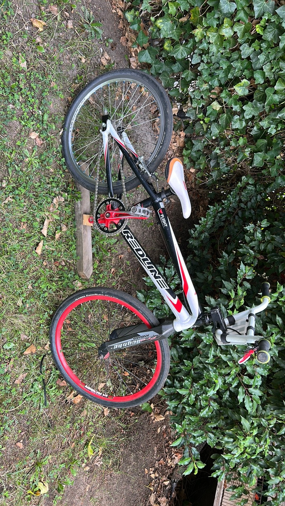 Redline bmx carbon voorvork, Fietsen en Brommers, Fietsen | Crossfietsen en BMX, Ophalen, Velgrem, V-brakes, Aluminium