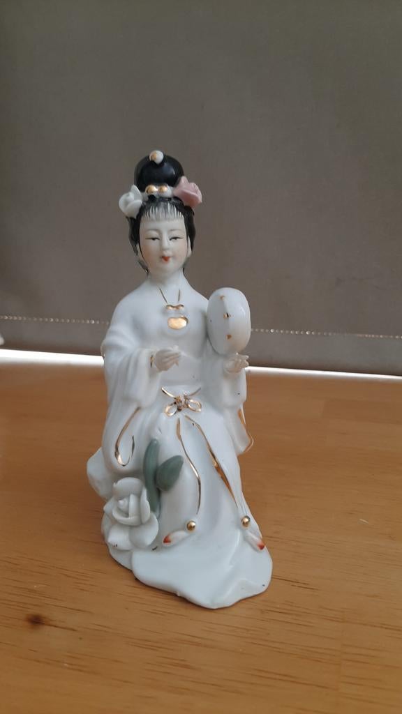 Mooi gedetailleerd geisha beeldje., Ophalen of Verzenden