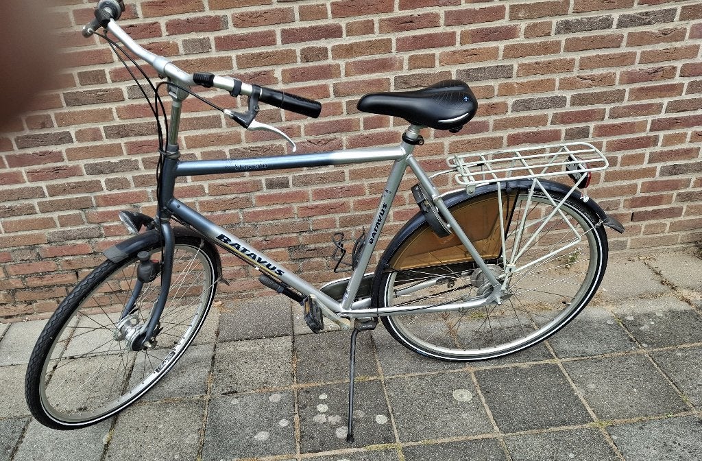 Heren fiets, Ophalen, Gebruikt, Velgrem, Versnellingen