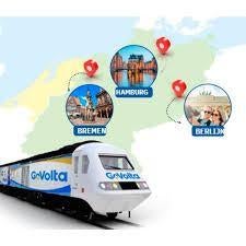 GoVolta Treinticket naar Berlijn, Hamburg of Bremen, Tickets en Kaartjes, Twee personen, Trein, Buitenland, Algemeen kaartje