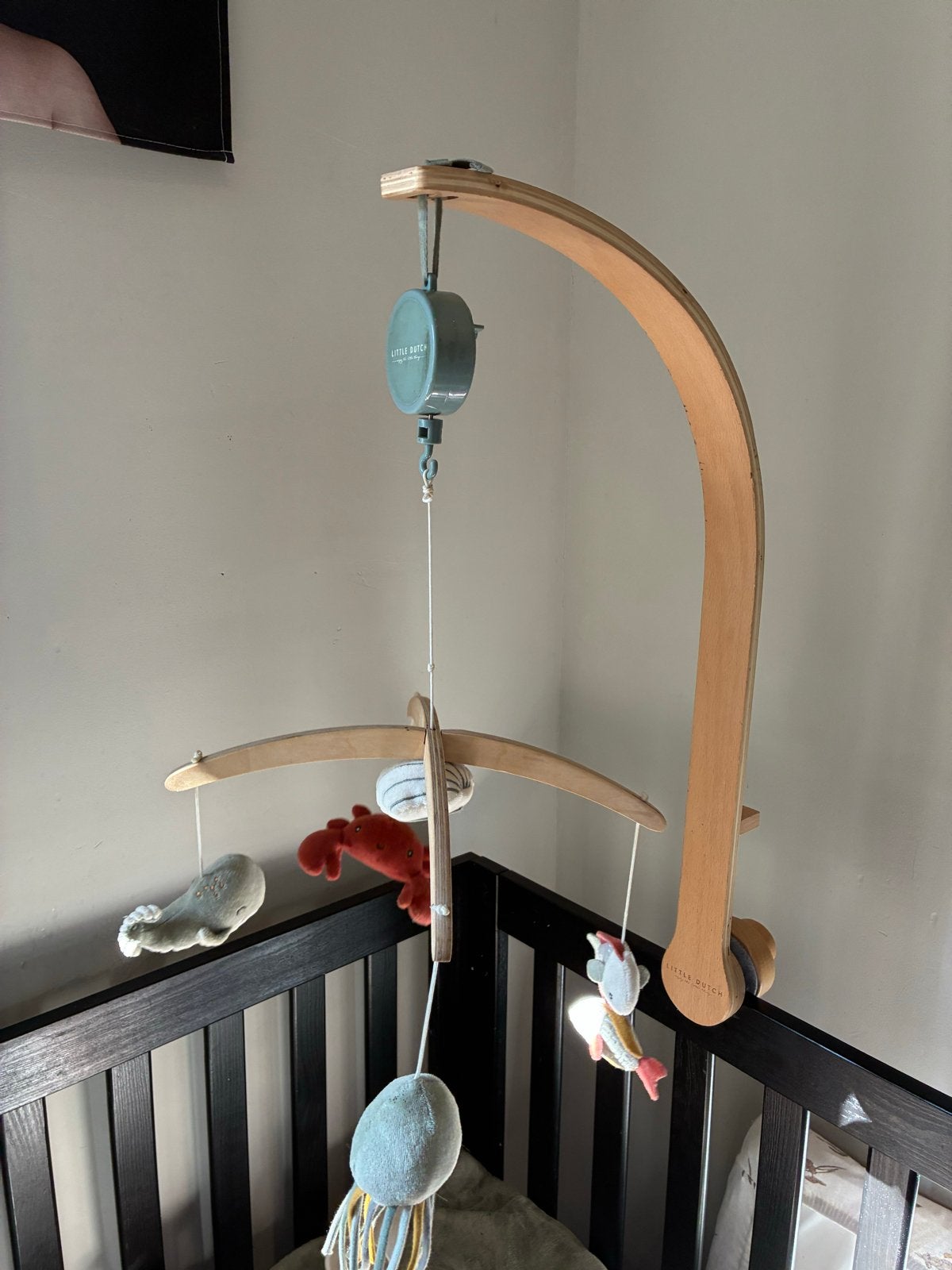 Little Dutch Houten Muziekmobiel Ocean Dreams, Kinderen en Baby's, Speelgoed | Babyspeelgoed, Ophalen, Zo goed als nieuw, Mobiel