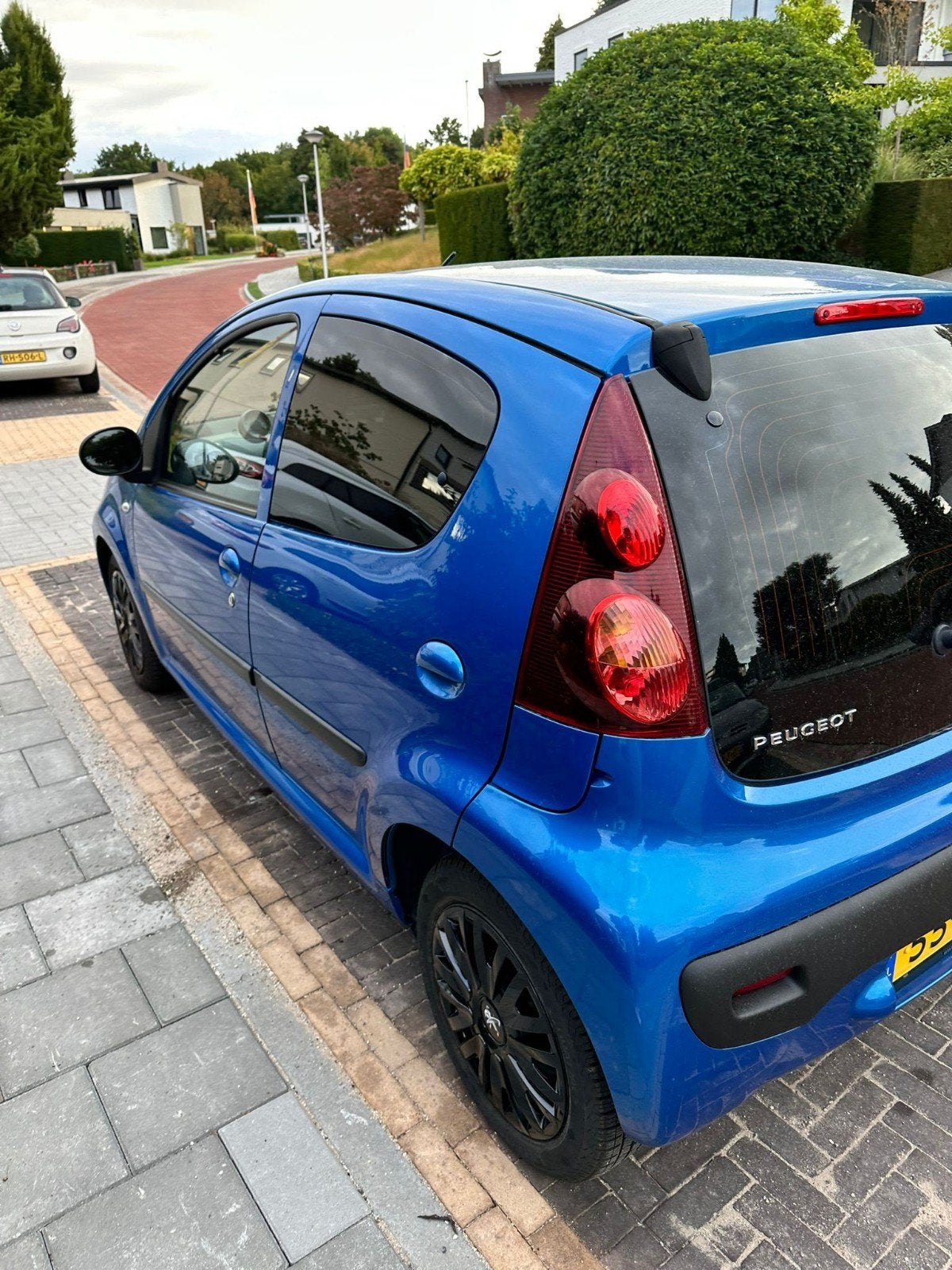Peugeot 107 automat, Ophalen