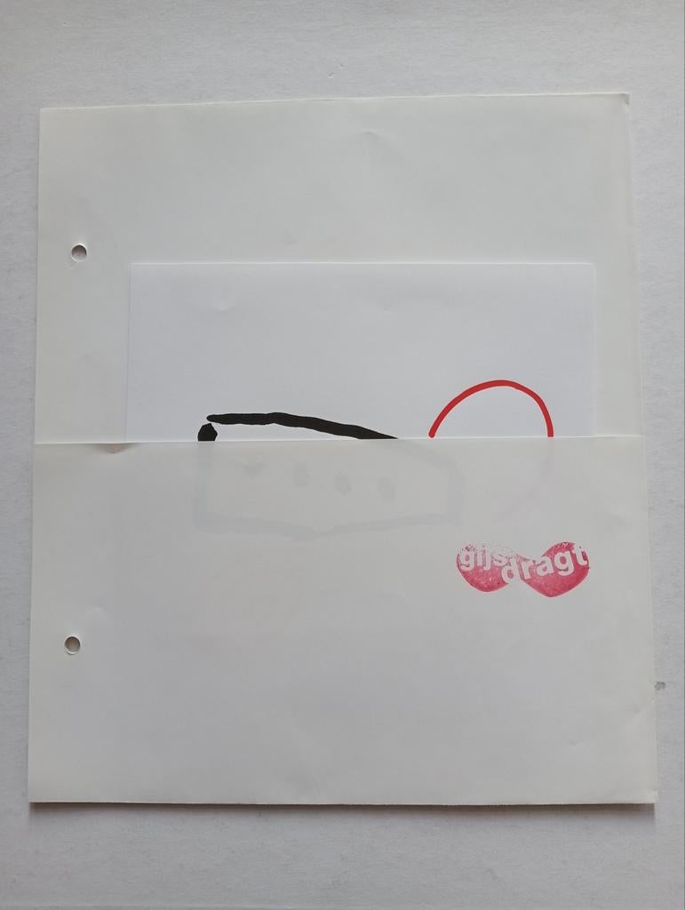 Gijs Dragt litho Zwolle 1998, Antiek en Kunst, Ophalen of Verzenden