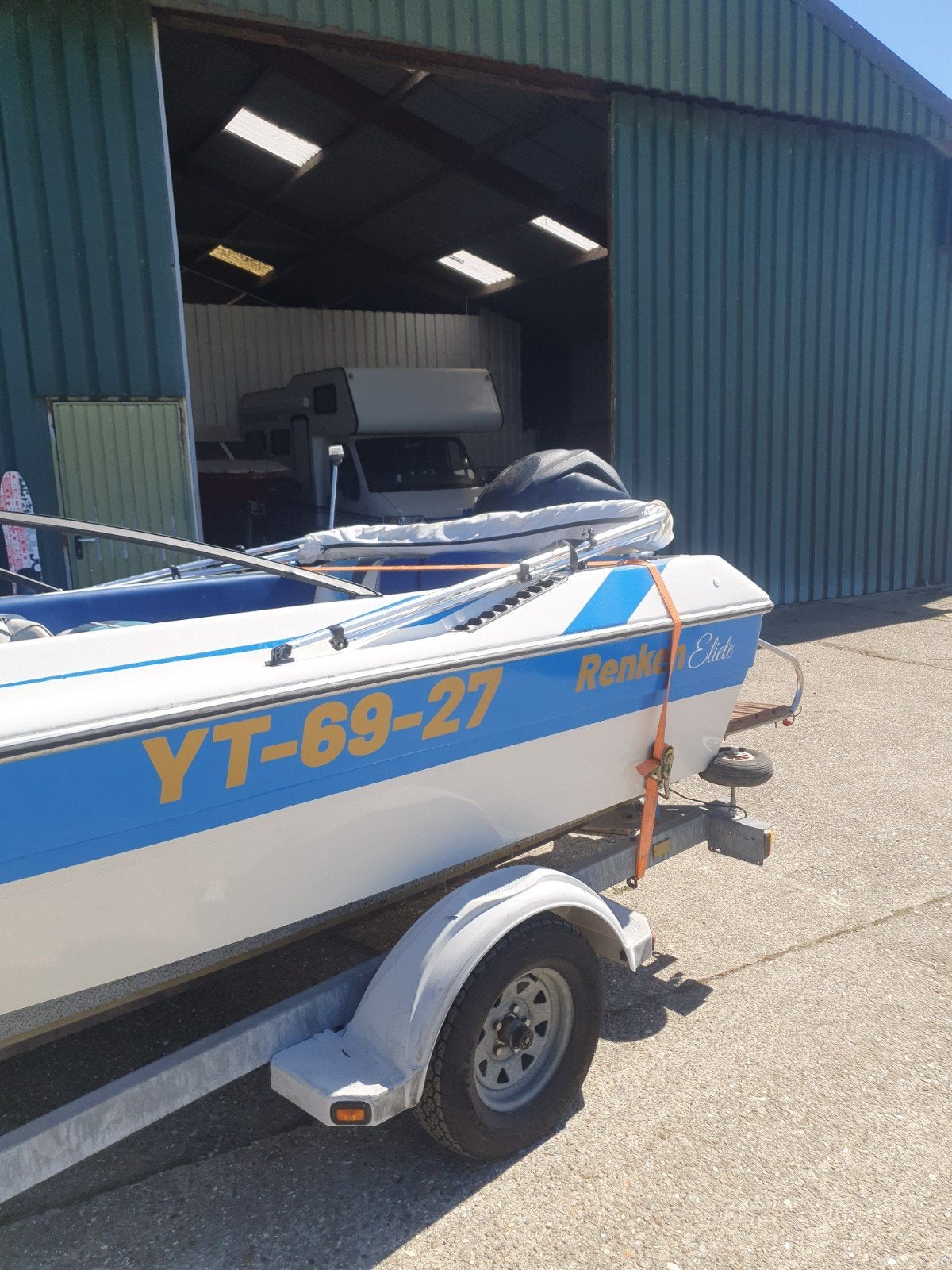 Speedboot, Watersport en Boten, Ophalen of Verzenden, Zo goed als nieuw, 80 pk, 5 m