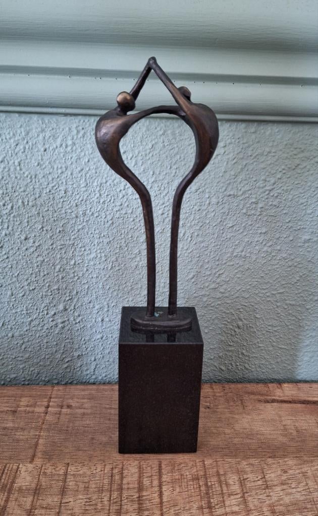 Bronzen beeldje Corry Ammerlaan, Ophalen of Verzenden