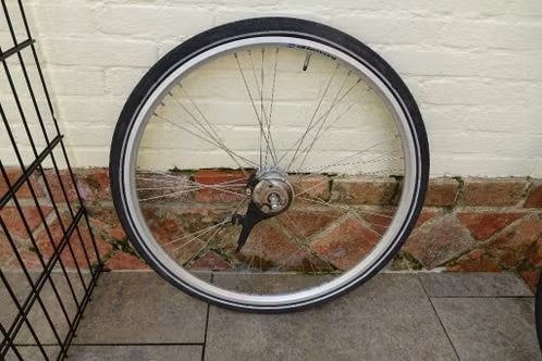 voor fietswiel, Zo goed als nieuw, Aluminium, Shimano, Ophalen