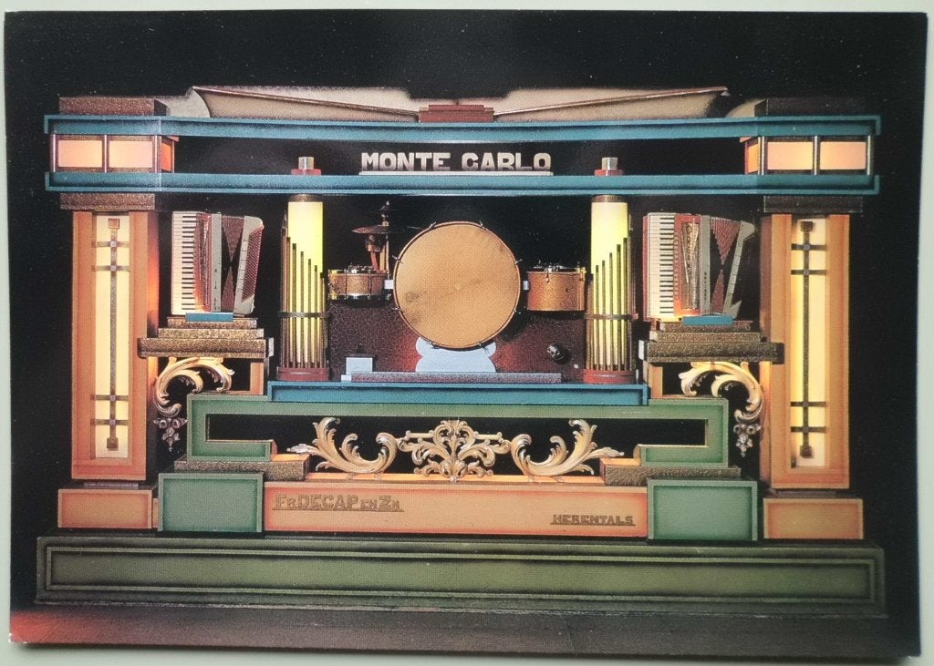 Draaiorgel 43 - de Monte Carlo, Ophalen of Verzenden, 1960 tot 1980, Ongelopen, Noord-Brabant