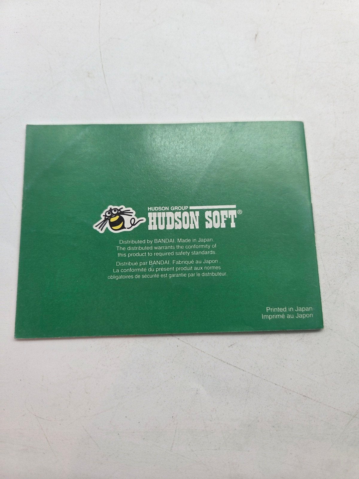 Hudson Soft handleiding/boekje, Gebruikt, Hudson Soft, Niet gespecificeerd op het product., Ophalen of Verzenden