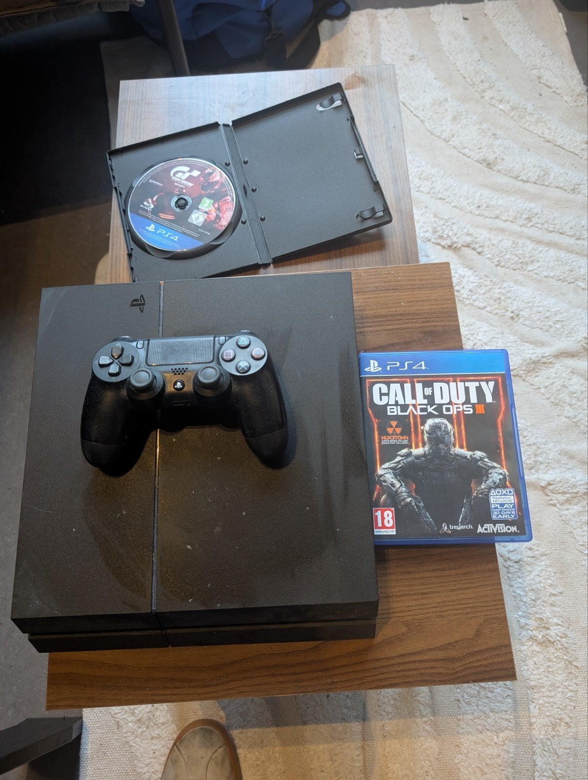 PlayStation 4 met controller en games, Spelcomputers en Games, Ophalen of Verzenden, 1 TB, Met 1 controller, Pro