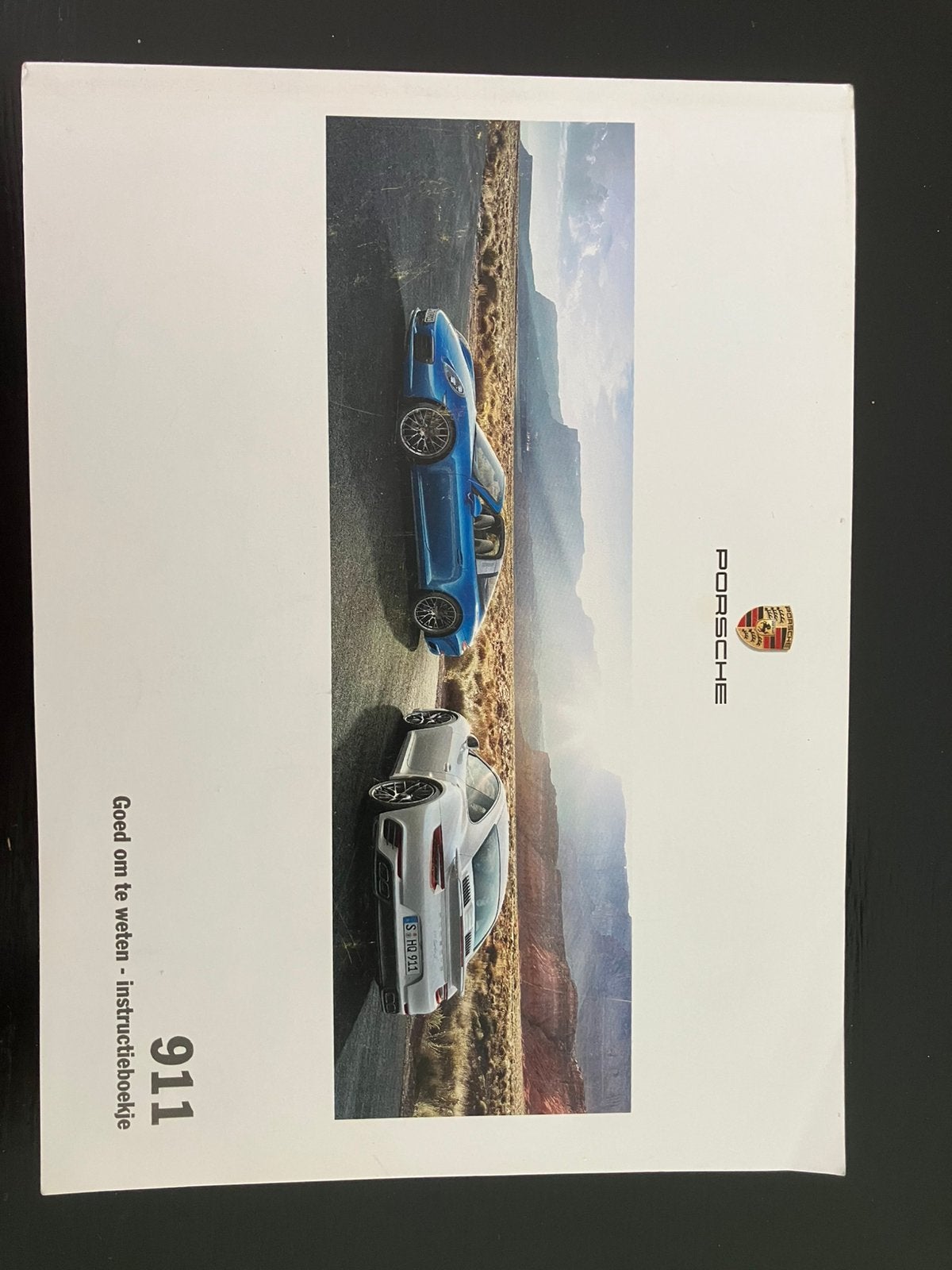 Porsche handleiding 991.2 2018, Auto diversen, Handleidingen en Instructieboekjes, Ophalen of Verzenden
