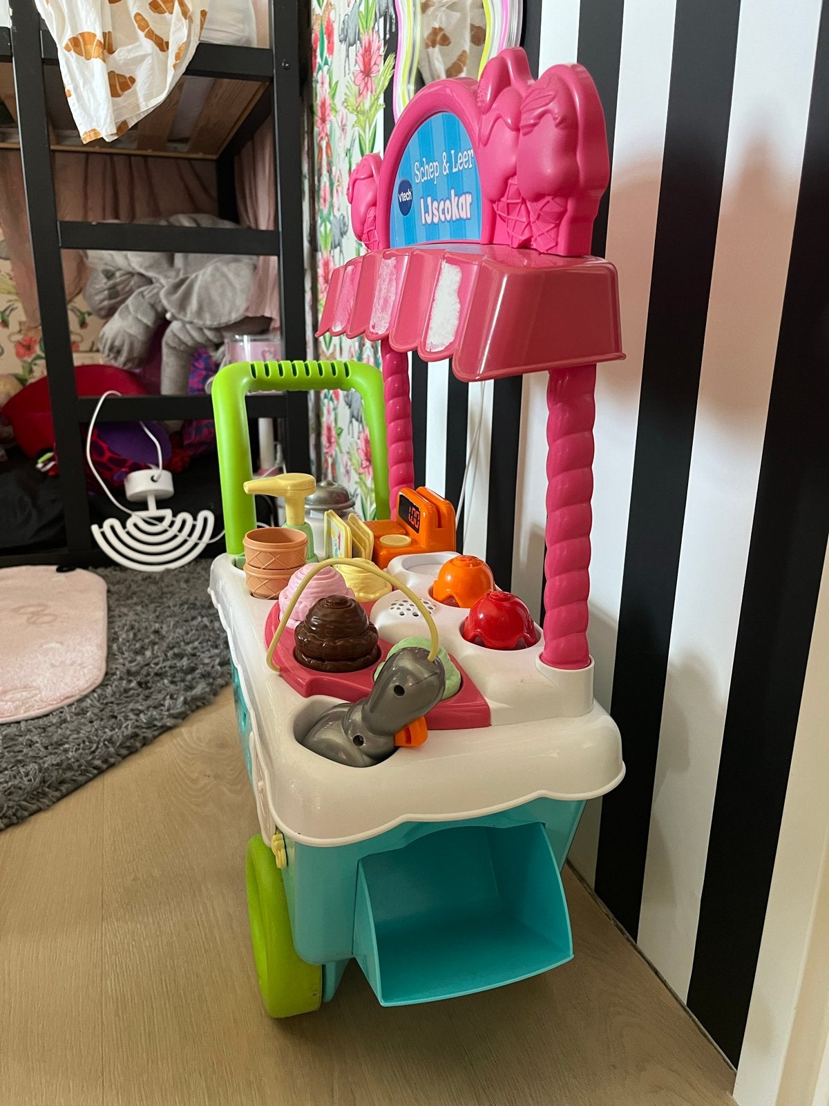 VTech Schep & Leer IJscokar - Interactief Speelgoed, Kinderen en Baby's, Ophalen of Verzenden, Gebruikt, Jongen of Meisje