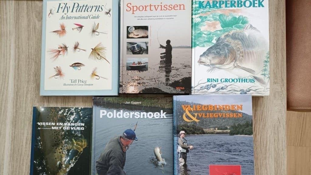 6 Visboeken (hengelsport), Ophalen of Verzenden, Molen