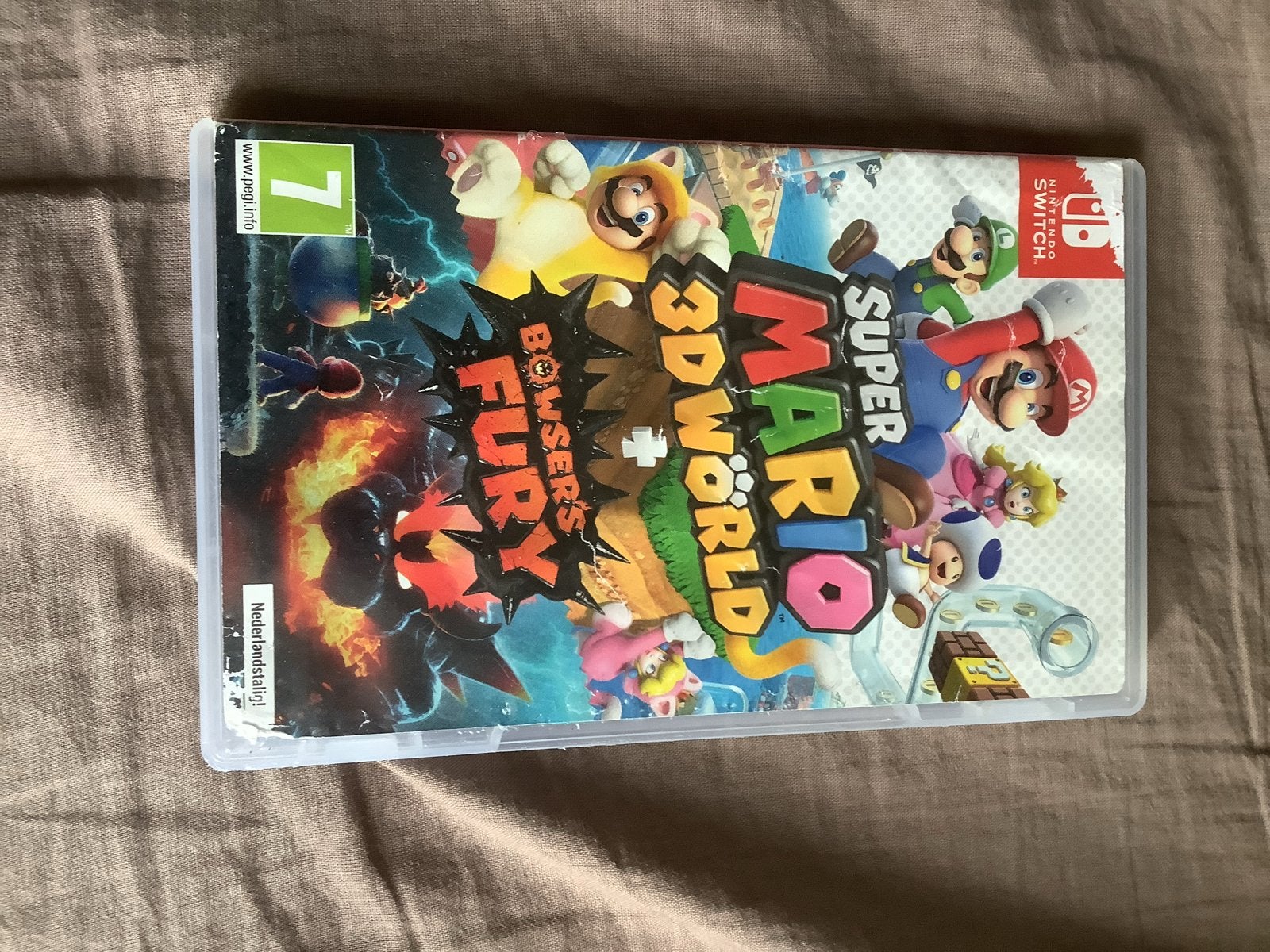 Super Mario 3D World + Bowser's Fury - Nintendo Switch, Spelcomputers en Games, Games | Nintendo Switch, Ophalen, Gebruikt, Eén computer