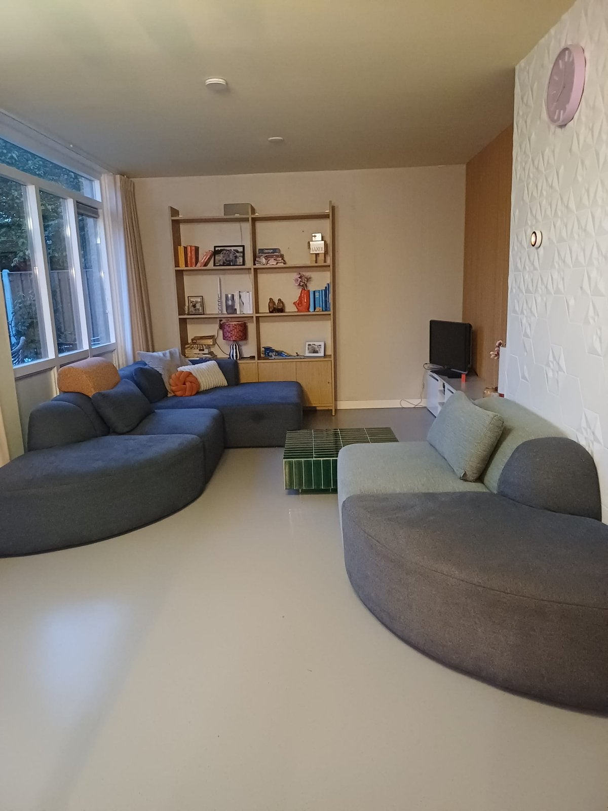 Moderne 4x6 Sofa - losse elementen Hoekbank, 250 tot 300 cm, Gebruikt, Hoekbank, Ophalen of Verzenden