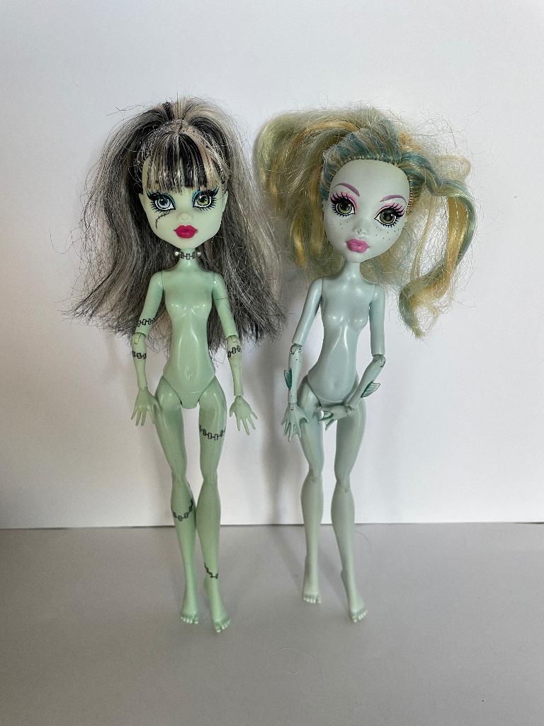 Monster High Poppen Picture day Lagoona en Frankie, Ophalen of Verzenden, Gebruikt, Pop