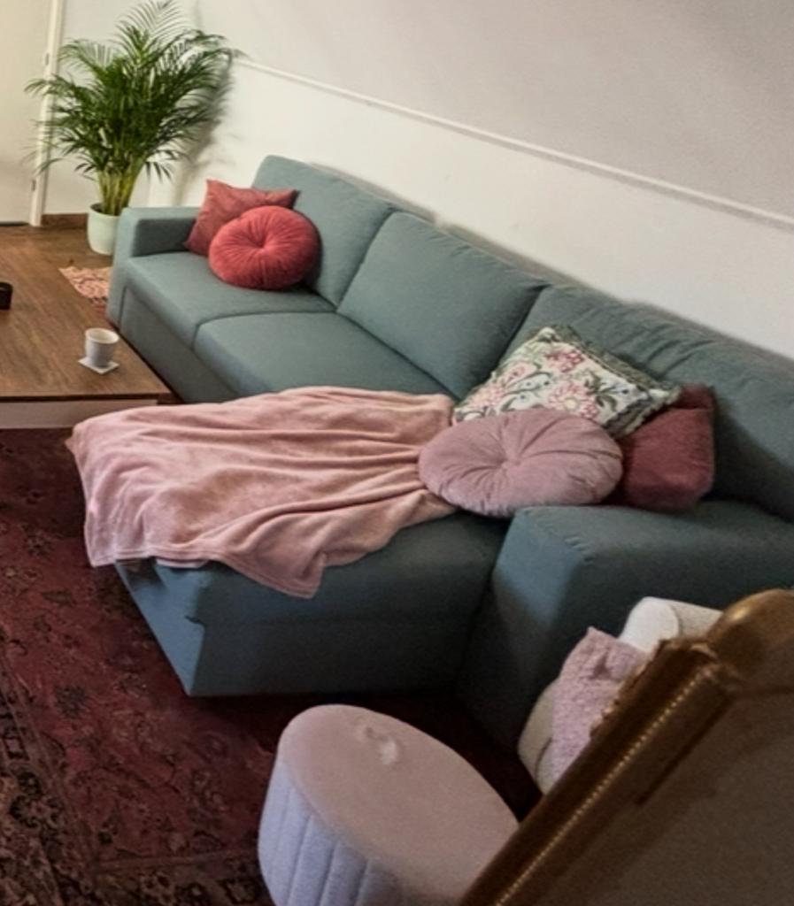 Slaapbank Ikea, Huis en Inrichting, Ophalen of Verzenden, Zo goed als nieuw, Driepersoons