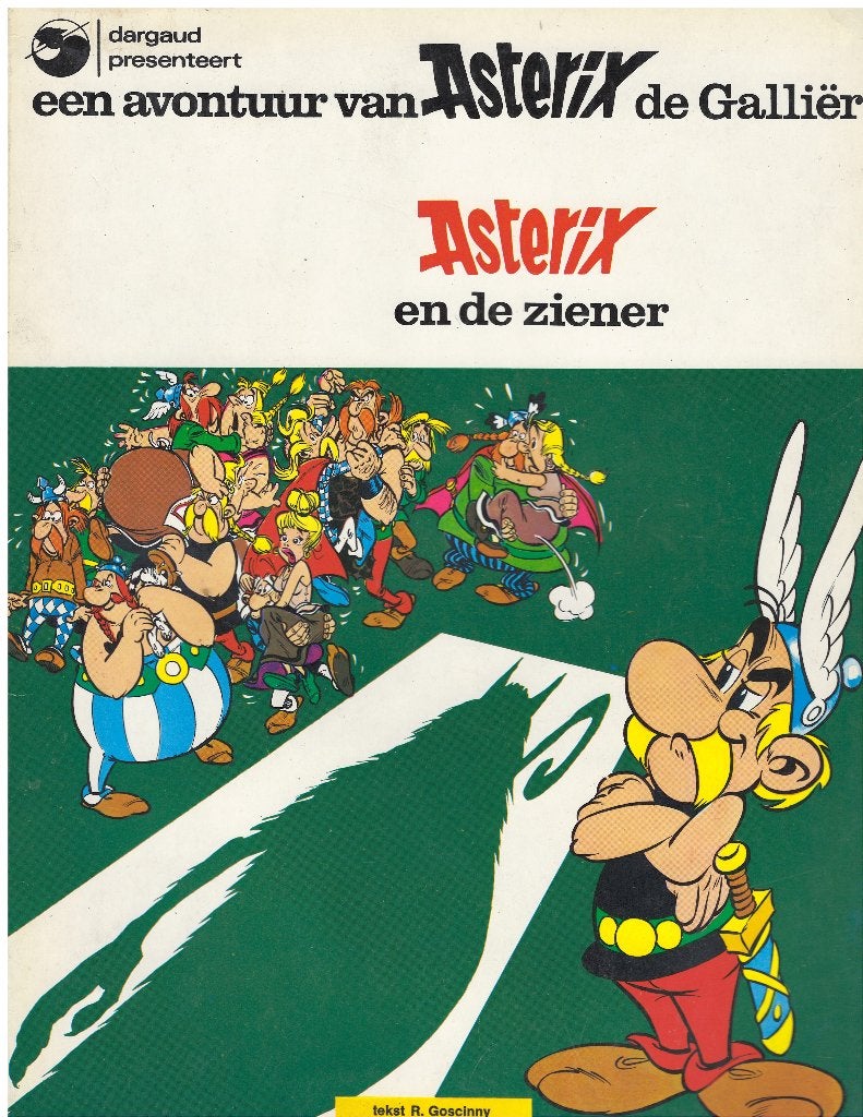 Asterix en de Ziener — 1e druk 1972, N.O.I./Oberon, René Goscinny, Albert Uderzo, Eén stripboek, Ophalen of Verzenden, Zo goed als nieuw