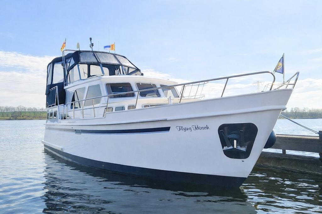 Prachtige Amirante Kruiser 1250AK veel vernieuwd&vaarklaar, Diesel, Kruiser, Dieptemeter, Ophalen