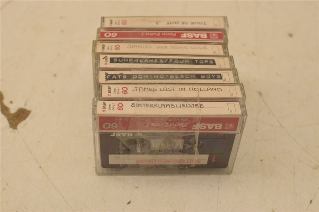7 stuks Basf cassettebandjes 46489, Ophalen of Verzenden, Gebruikt, Overige genres, 1 bandje