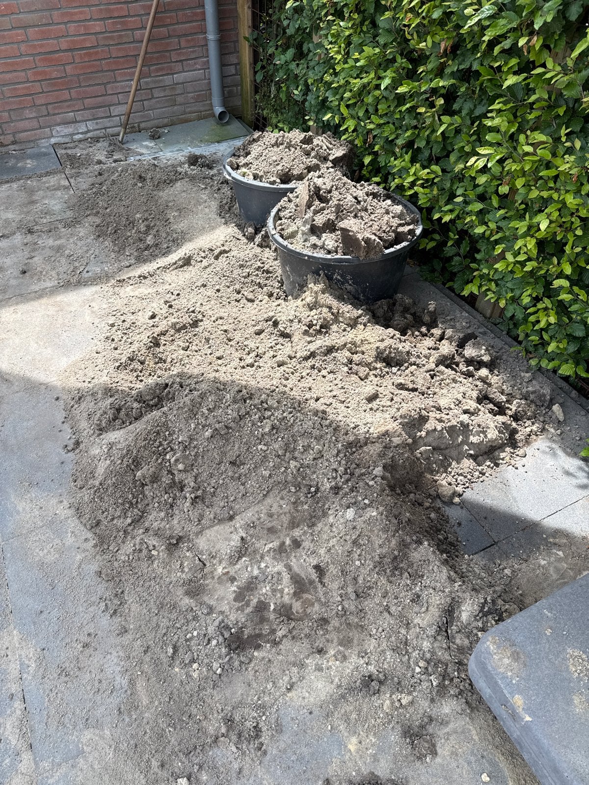 Gratis wit zand - ongeveer 0,75 m3, Tuin en Terras, Zand, Ophalen, Gebruikt, Ophoogzand