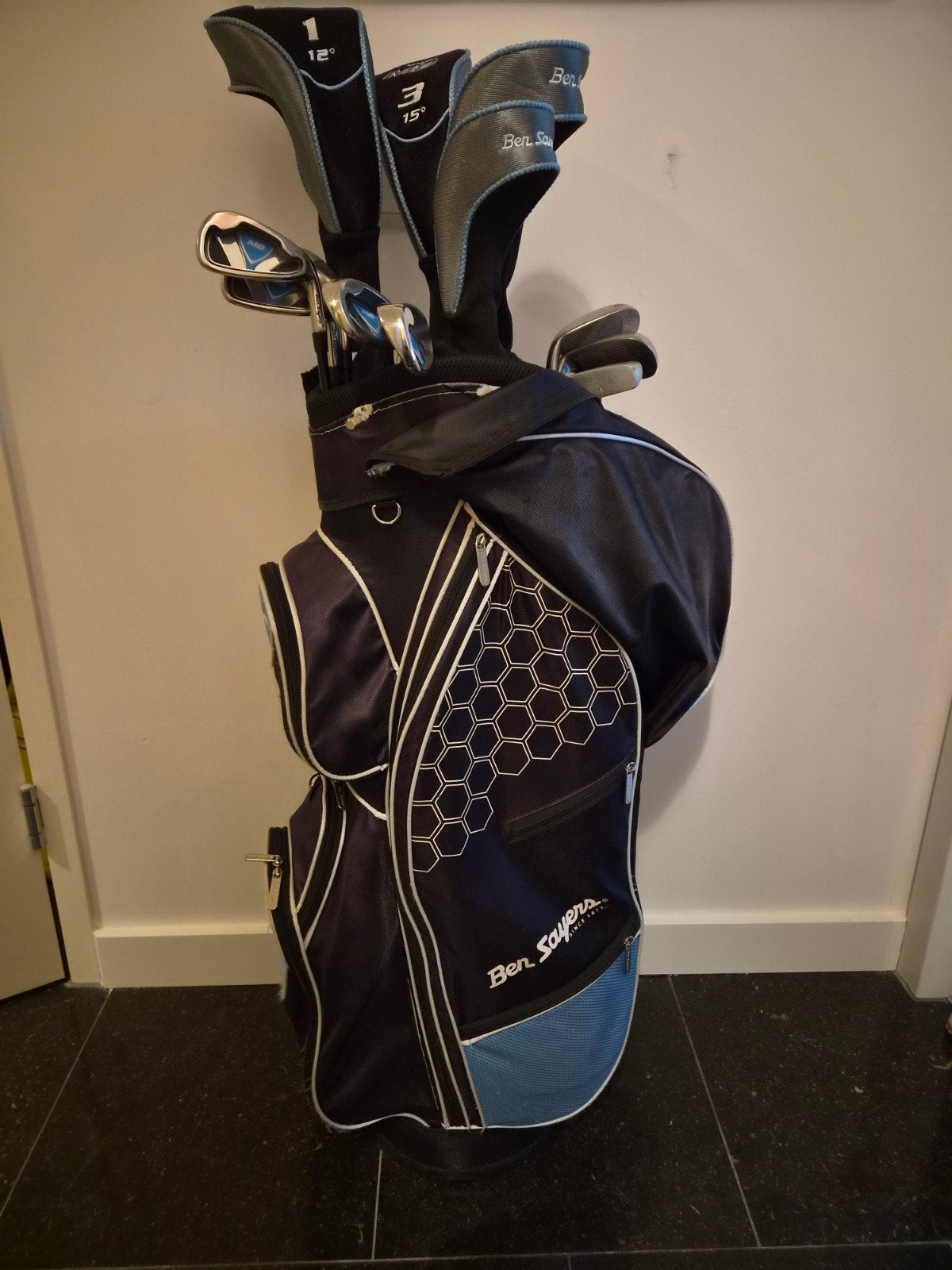 Ben Sayers M8 rechsthandige dames golfset(turquoise golftas), Ophalen, Gebruikt, Set