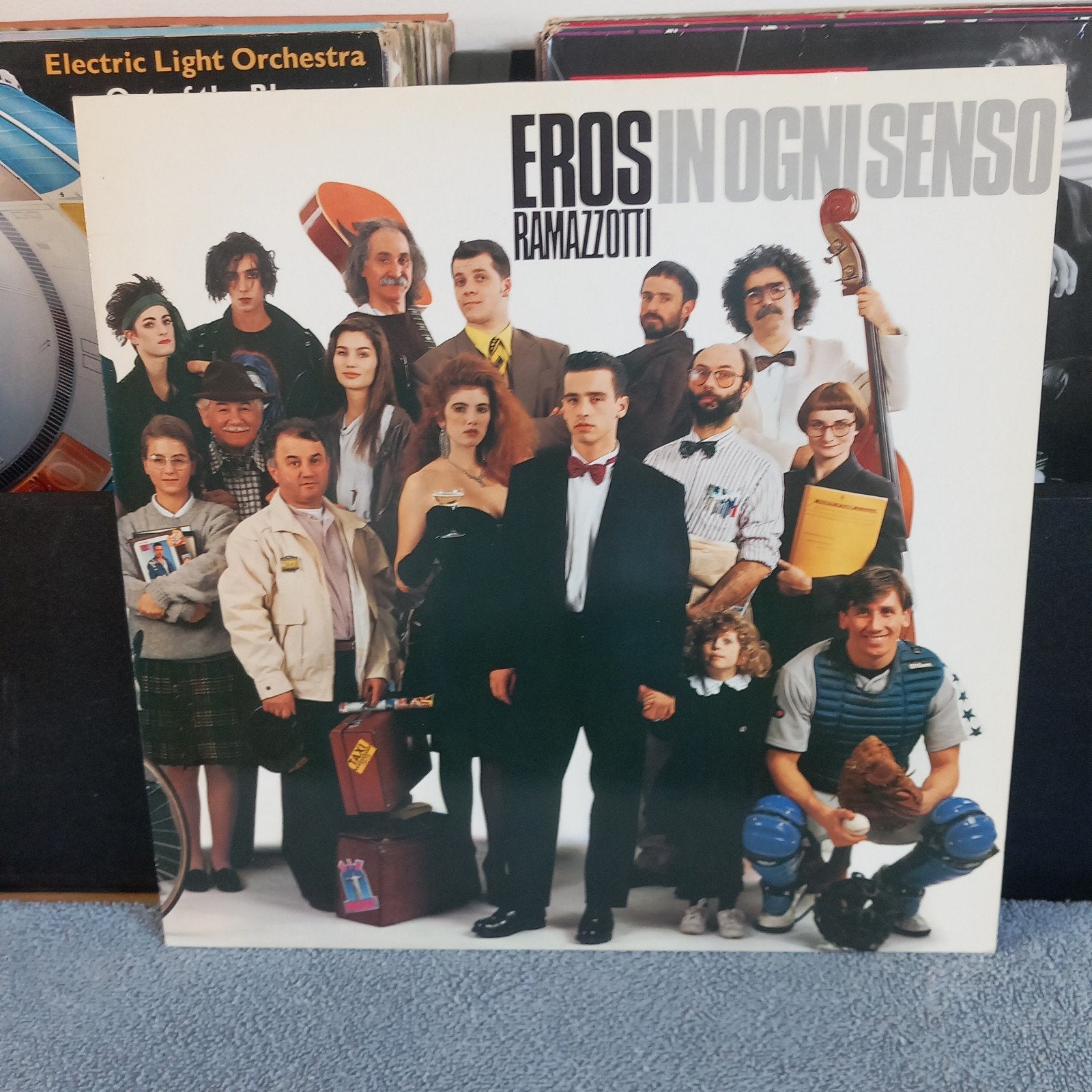 Lp Eros ramazotti in ognisenso, Ophalen of Verzenden, 12 inch