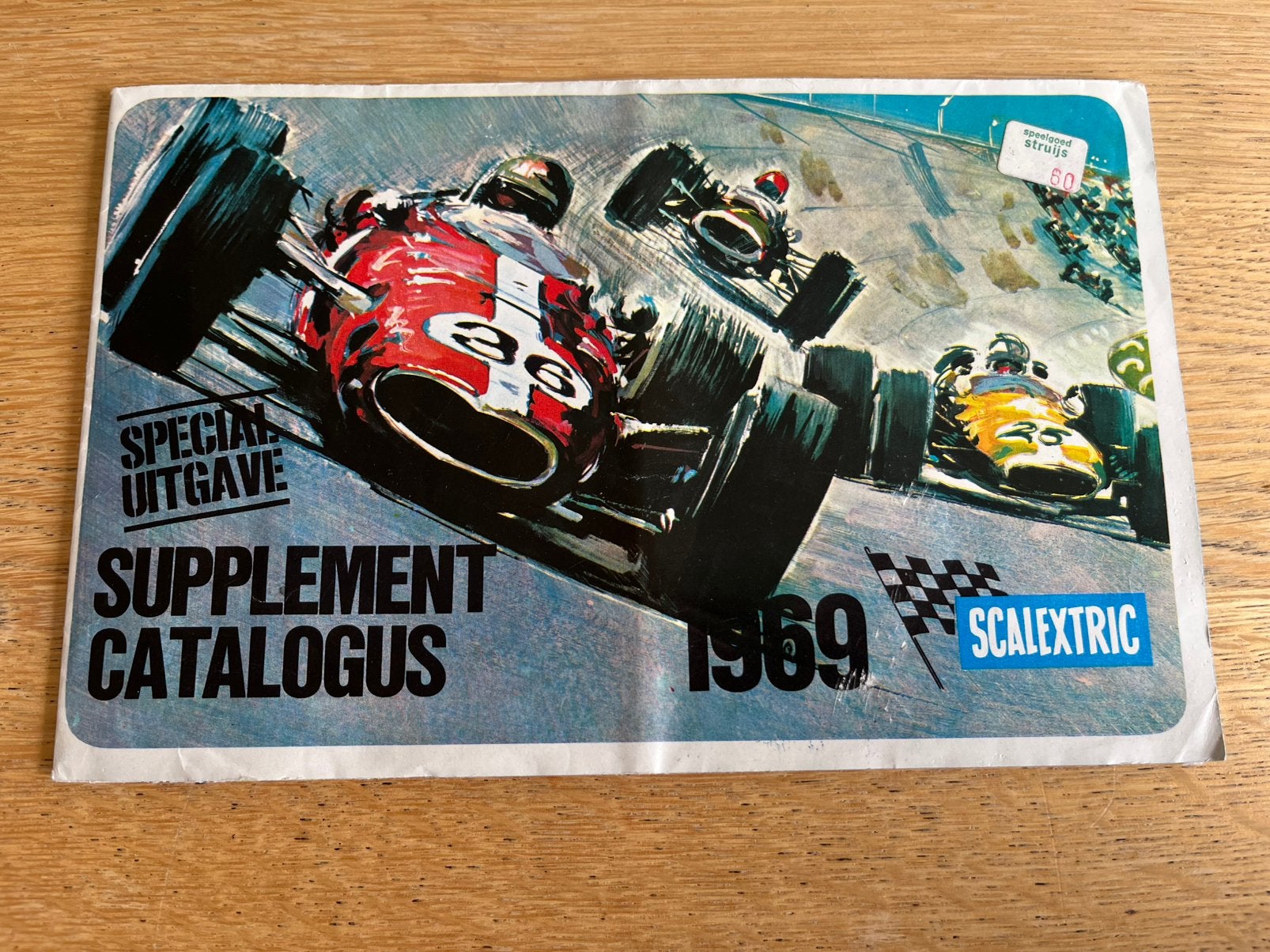 Scalextric Supplemet Catalogus Speciale Uitgave 1969, Ophalen of Verzenden