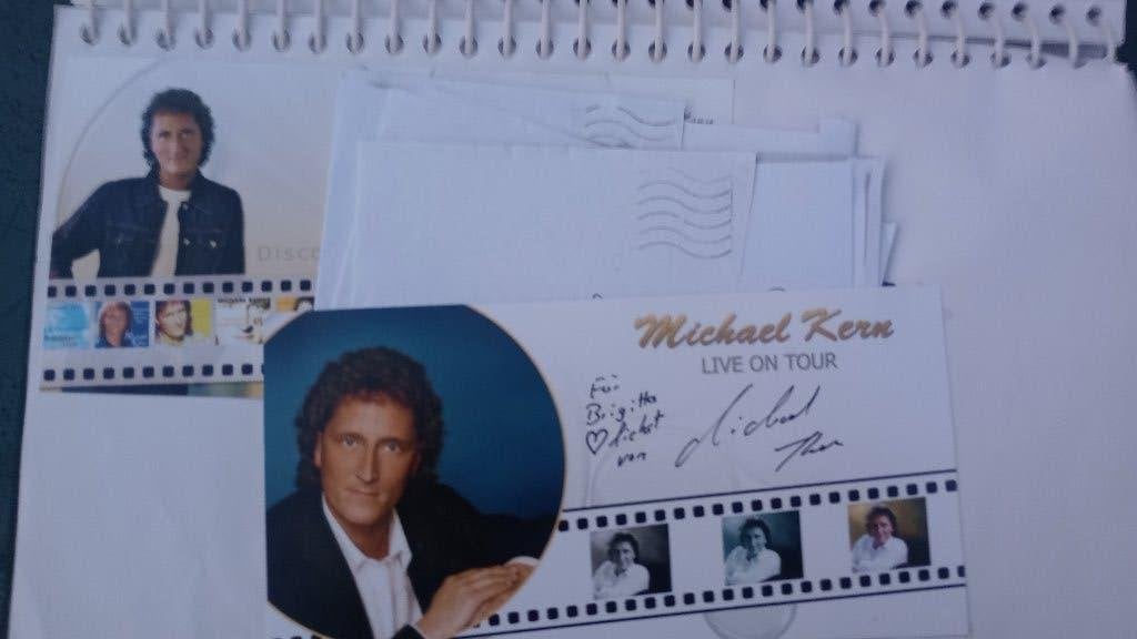Partij Gesigneerde kaarten 1, 1980 tot heden, Foto, Ophalen of Verzenden, Zo goed als nieuw