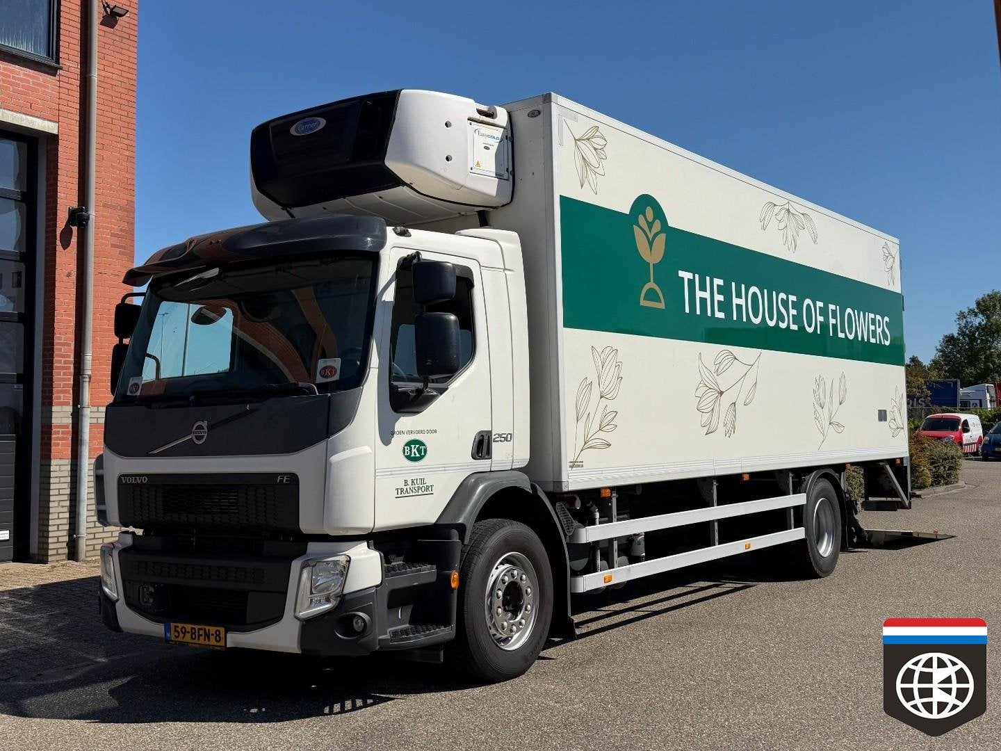 Volvo FE DUO TEMP / Laadklep - nieuwe banden - nieuwe servic, Automaat, Achterwielaandrijving, Euro 6, Overige kleuren