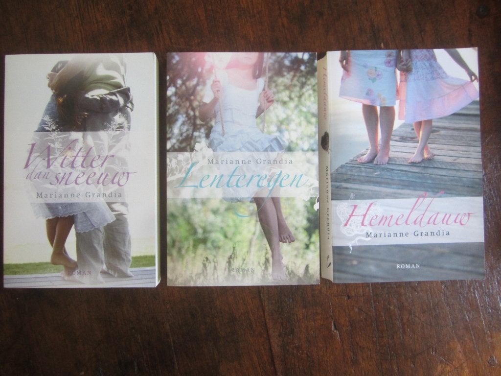 Marianne Grandia 1,2,3 Witter dan sneeuw/Lenteregen/Hemeldau, Ophalen of Verzenden, Zo goed als nieuw, Nederland