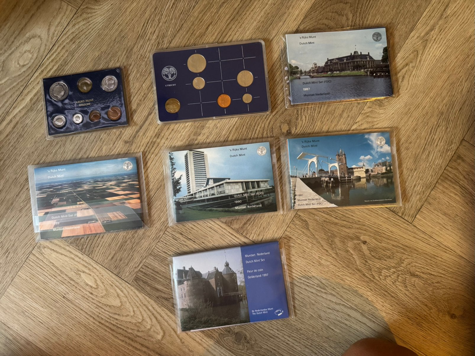 Set munten verschillende jaartallen, Ophalen of Verzenden, Nederland, Munten